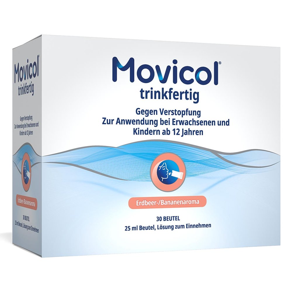 Norgine GmbH Movicol trinkfertig 25 ml Beutel Erdbeer/Banane 11163969