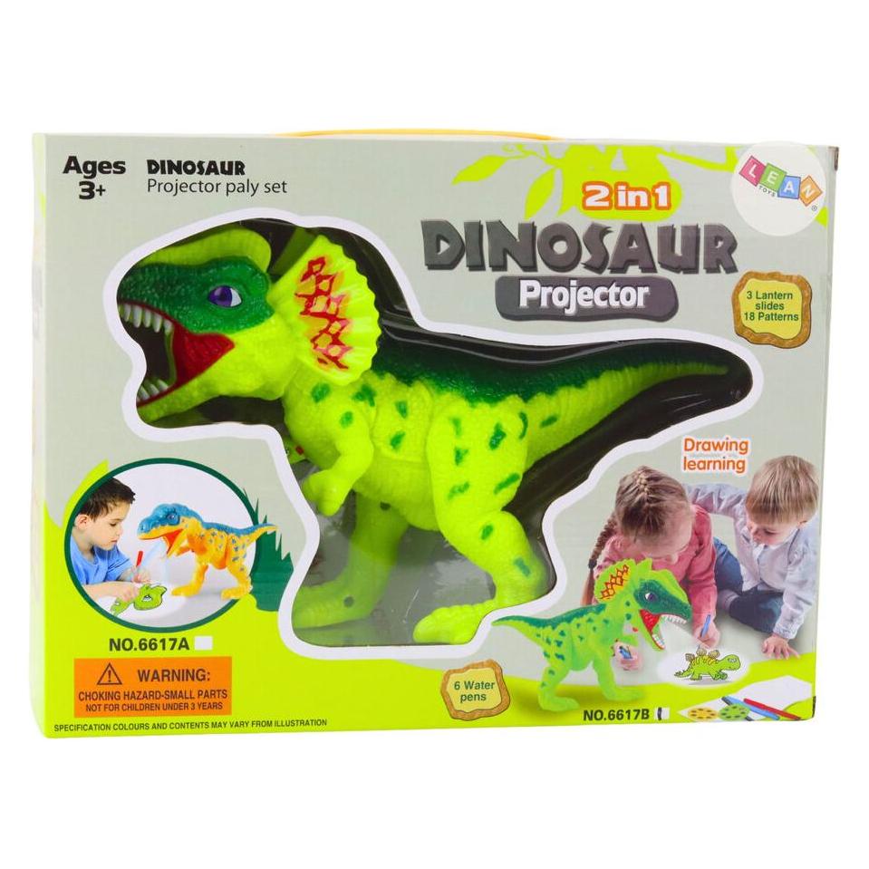 Leantoys 2-in-1-Dinosaurier-Zeichenprojektor (51900478)
