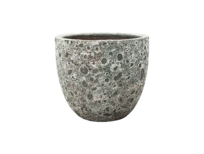 Hochwertiger In/-Outdoor Blumentopf „Lava Couple“, verschiedene Grössen Keramik Jade Baq Design