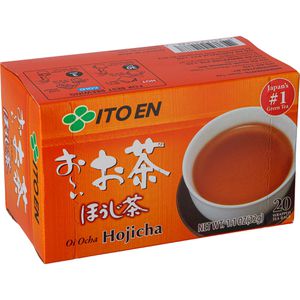 ITO-EN Tee Oi Ocha Hojicha Hot & Cold, Grüner Tee aus Japan, 32 g, 20 Beutel