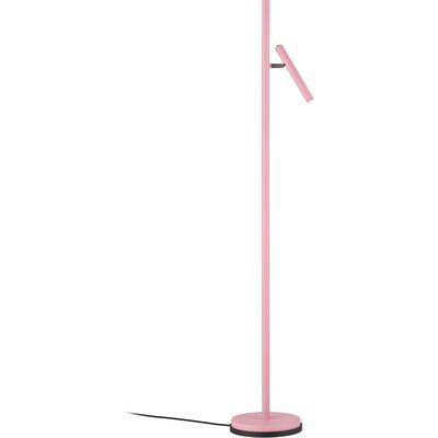 LED Stehlampe "STREAK-B", rosa (hellrosa), 1, Ø 22cm H: 134cm, 1 Stk., HELL HÖLLISCH GUTES LICHT, Leuchten, Tastdimmer, LED Stehlampe