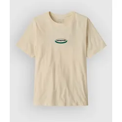 Patagonia 95 Oval Logo T-Shirt undyed natural Gr. L