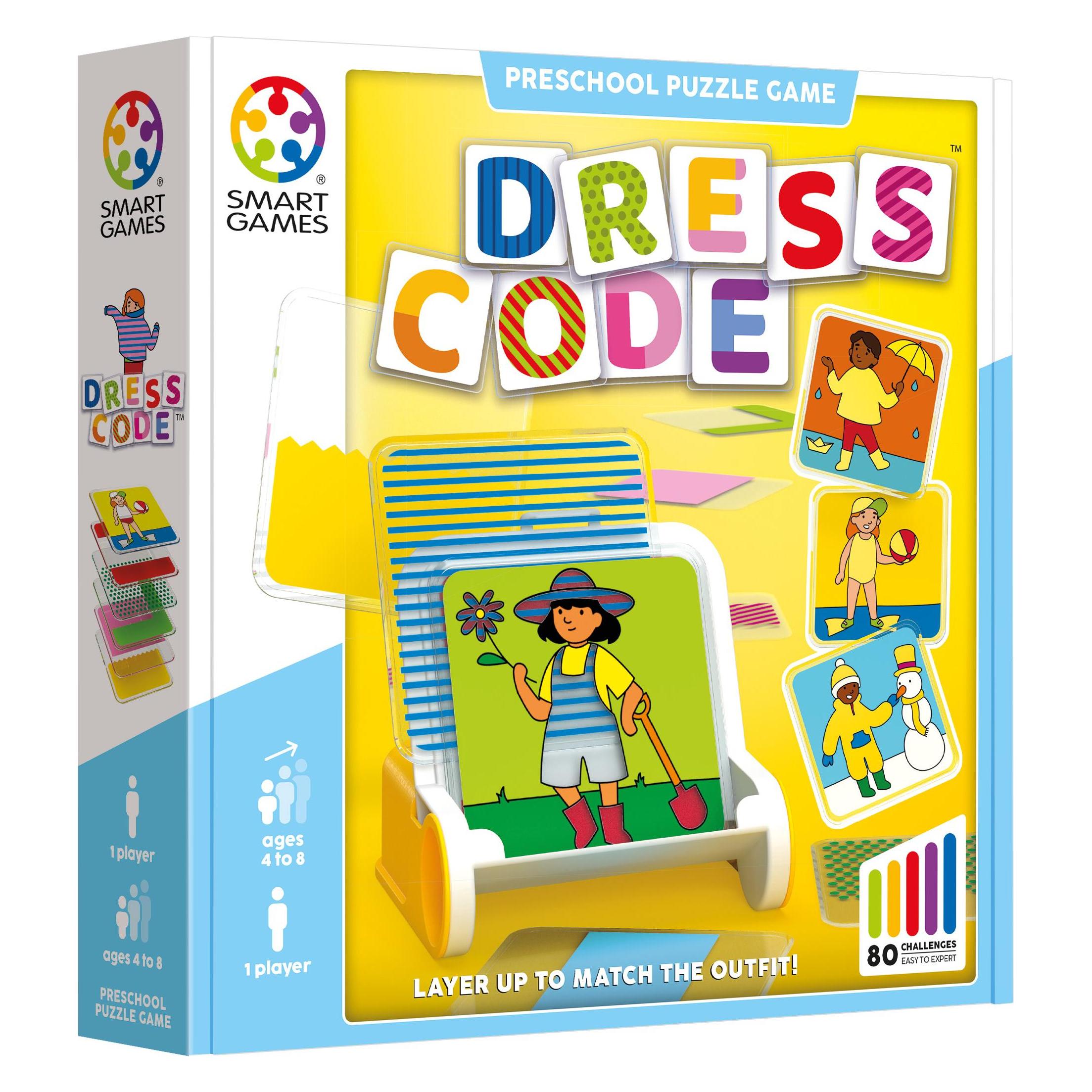 Smart Games Dress Code (Deutsch, Englisch, Französisch, Italienisch) (SG 080)