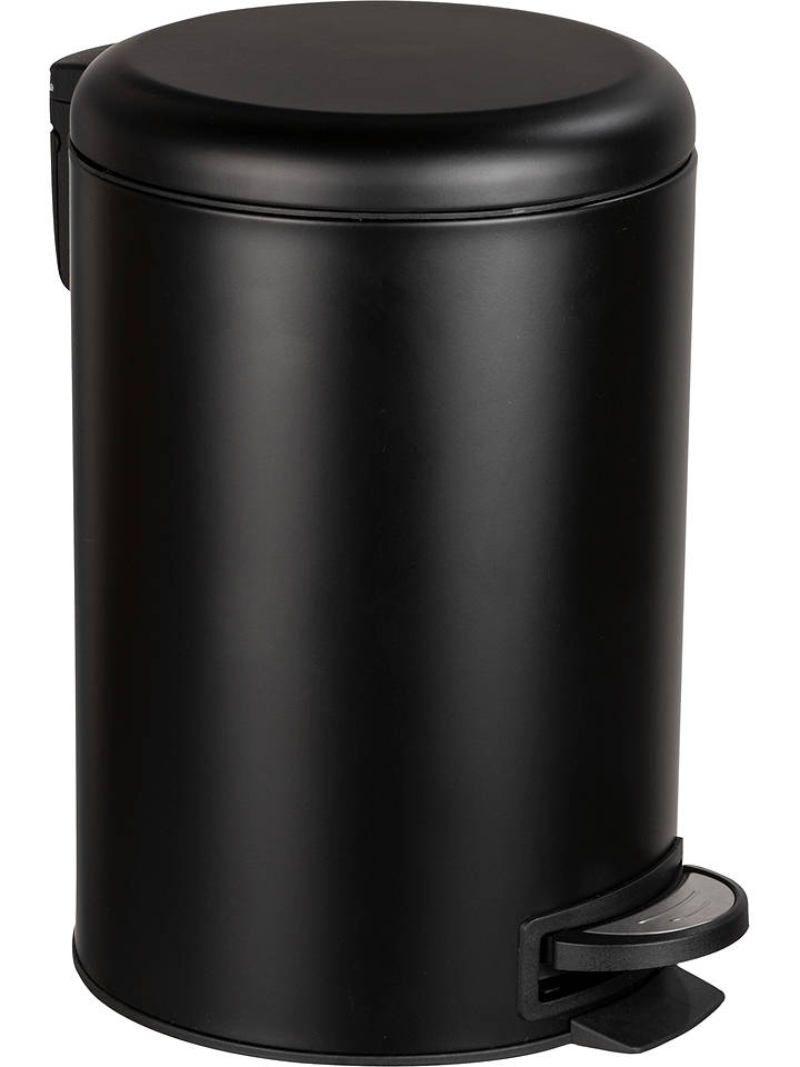 Wenko Treteimer in Schwarz - 12 l - onesize