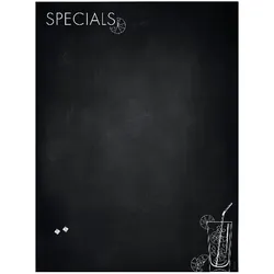 Sigel, Pinnwand, Glas-Magnetboard Artverum mit Design (Magnettafel, 90 x 120 cm)