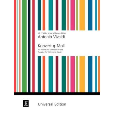 Vivaldi, A: Konzert g-Moll -