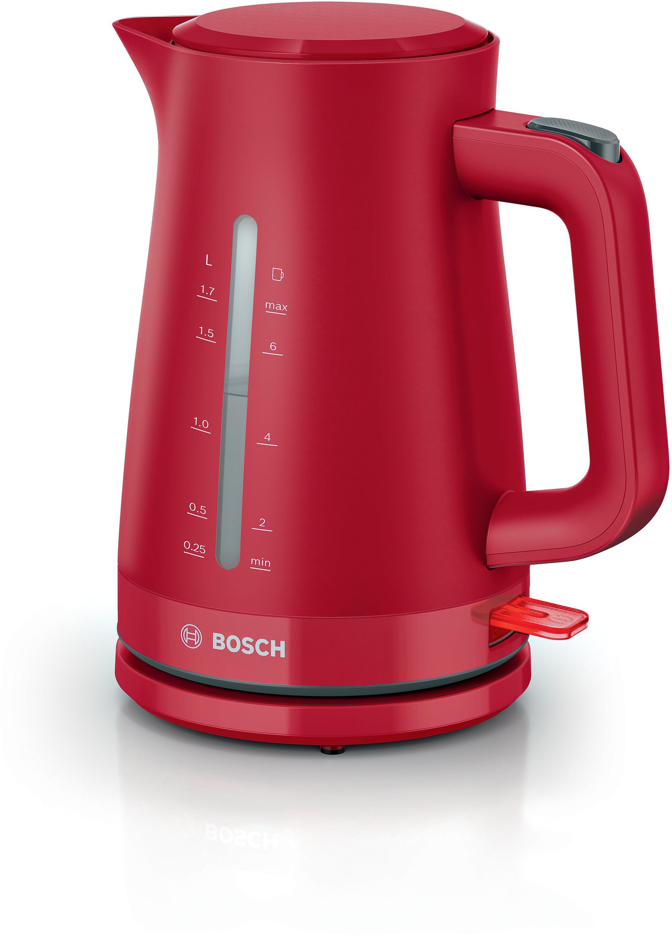 Bosch TWK3M124 Wasserkocher 1,7 L MyMoment rot