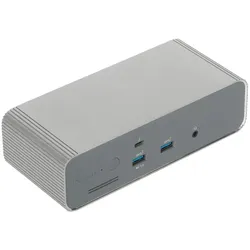 Targus DOCK230EUZ laptop-dockingstation & portreplikator Kabelgebunden Thunderbolt 5 Silber