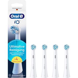 Oral-B Aufsteckbürsten iO Ultimative Reinigung, weiß, 4 Stück