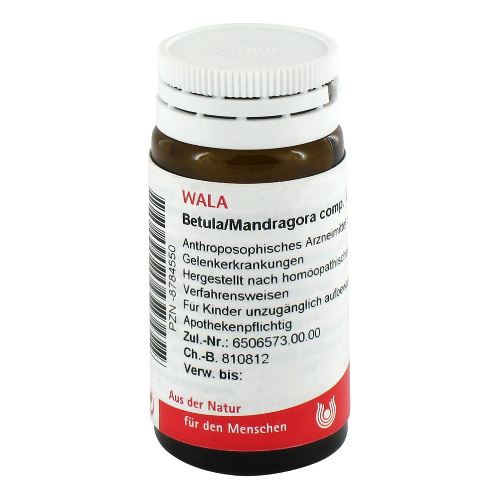 WALA Heilmittel GmbH Betula/mandragora Comp. Globuli 08784550