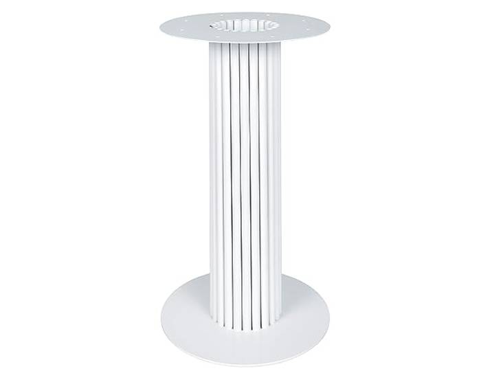 Metall Tischfuß Rund Tisch Esstisch Tischbein Tischgestell 40x72 cm (Weiß)