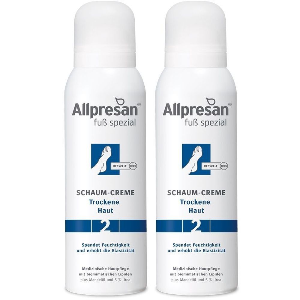 Allpresan Fuss Spez 2 x2 2x125 ml Schaum