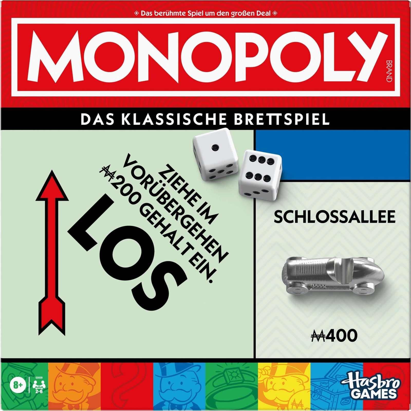 Hasbro Gaming Monopoly spel voor kinderen vanaf 8 jaar