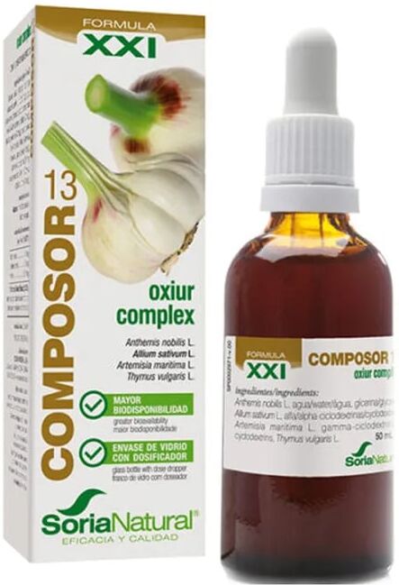 Soria Natural Composor 13 - Oxiur XXI 50 ml