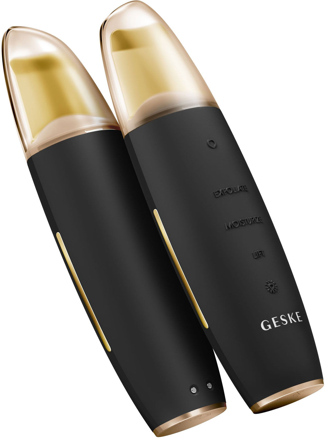 GESKE SmartAppGuided MicroCurrent Skin Scrubber & Blackhead Remover 9in1 Gray