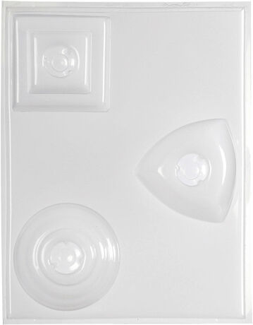 Gießform "Stabkerzenhalter", 3 Motive