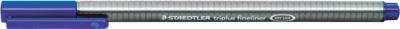 STAEDTLER Triplus Fineliner 334, blau, 10 Stück