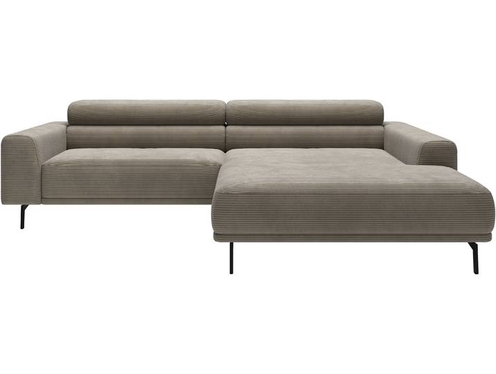 SCHÖNER WOHNEN-Kollektion Tossa, Modernes Design trifft smarte Funktione, Breite 258 cm Motorischer Sitzvorzug, Kopfteil-Funktion & Saugroboter-Höhe