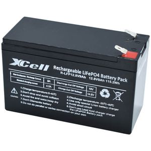 XCell LiFePO4-Akku R-LFP12,8V 9Ah, 12 V, mit Batterie-Management-System, 9 Ah