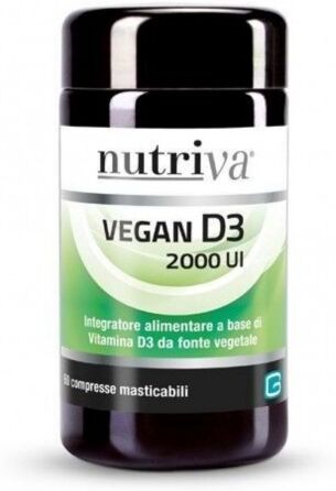 Cabassi(Nutriva) Nutriva Vegan D3 Difese Immunitarie E Ossa 60cpr