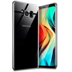 moex Aero Case Samsung Galaxy S8 Plus durchsichtig aus Silikon