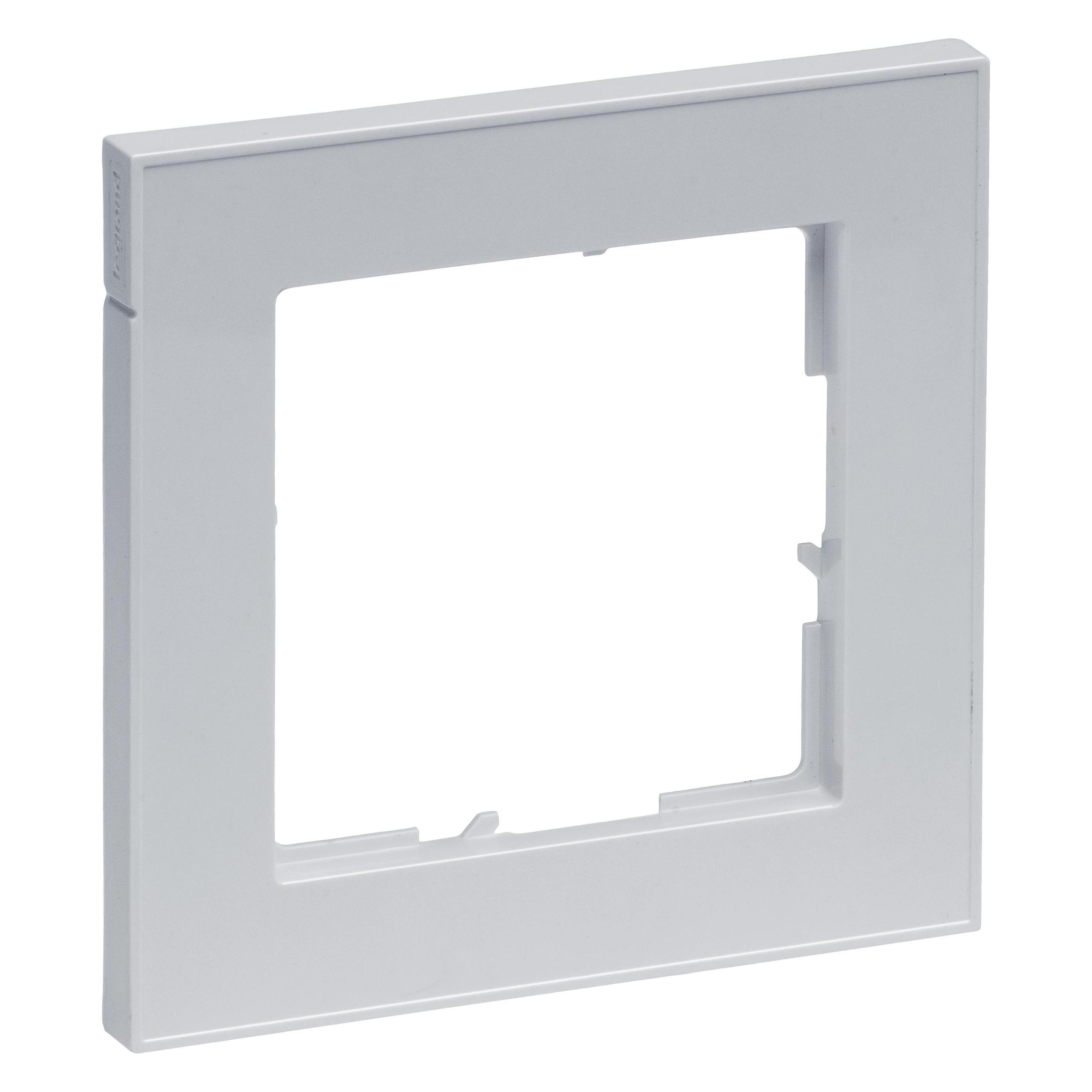Legrand SEANO + 1-fach Rahmen, halogenfreies Thermoplast, nachhaltige Produktion und Verpackung (765281)
