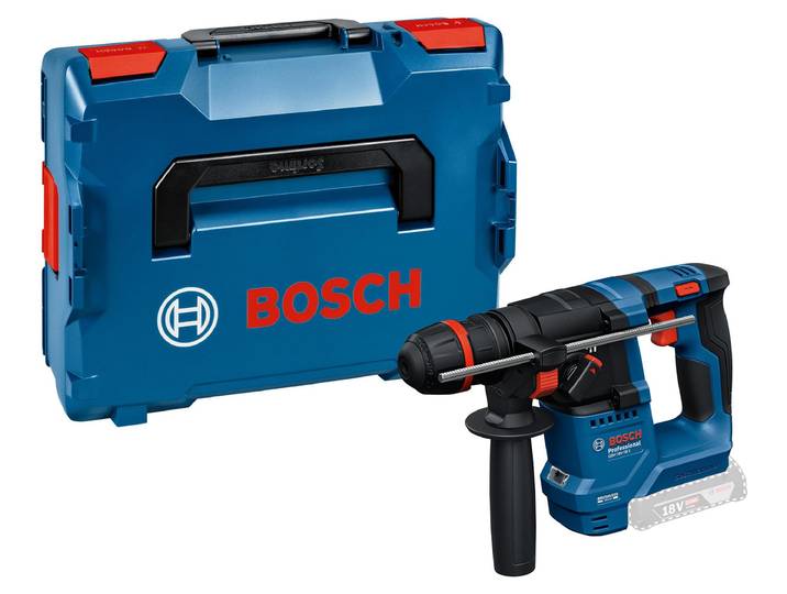Marteau perforateur Bosch GBH 18V-18 X sans fil avec mandrin OneChuck et système anti-rebond.