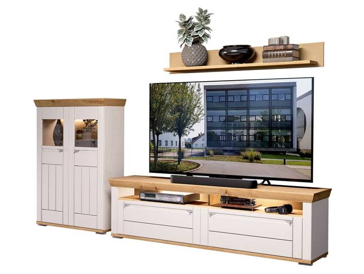 Landscape Wandkombination COLMAR, Eiche Artisan, Holznachbildung