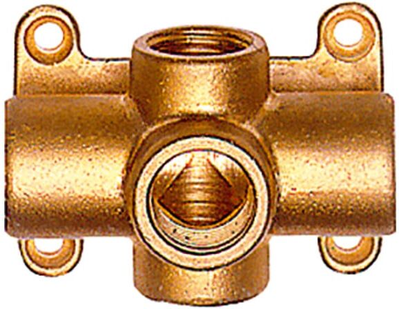 Riegler Verteiler zur Wandbefestigung, 5 Anschlüsse G 1/2 (VT 1000)