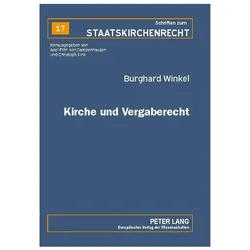 Kirche und Vergaberecht, Fachbücher von Burghard Winkel