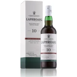 Laphroaig 10 Years Sherry Oak Cask Finish Whisky 48% Vol. 0,7l in Geschenkbox