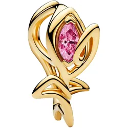 Pandora 764555C01 Charm Goldfarben Tulpe