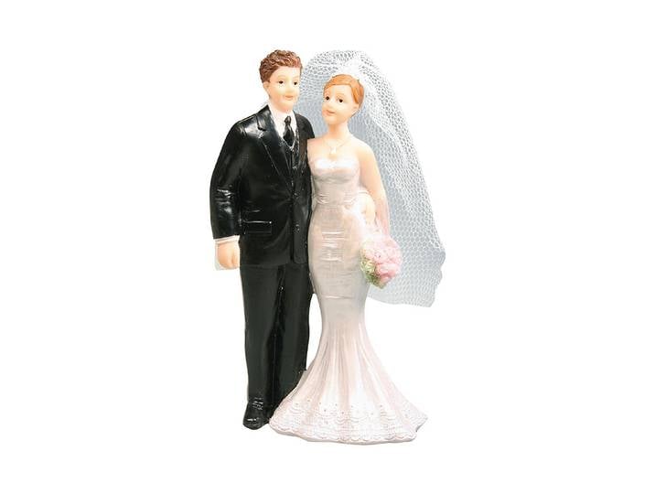 Rayher Polyresin Brautpaar 11 × 6.5 cm