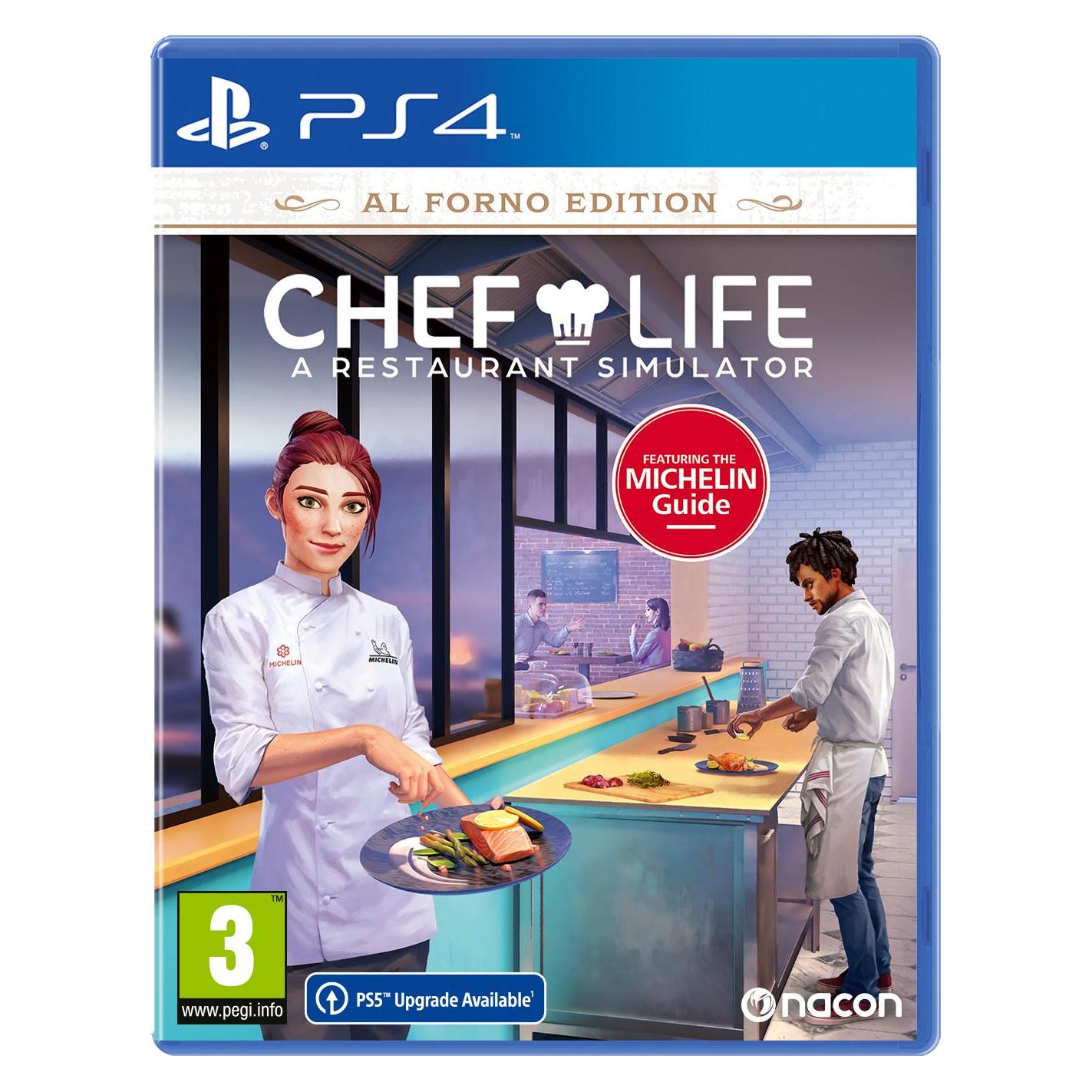 Nacon Gaming NACON Chef Life - Al Forno Edition Standard Multilingua PlayStation 4 (PS4) (PS4CHEFSLIFESPIT)