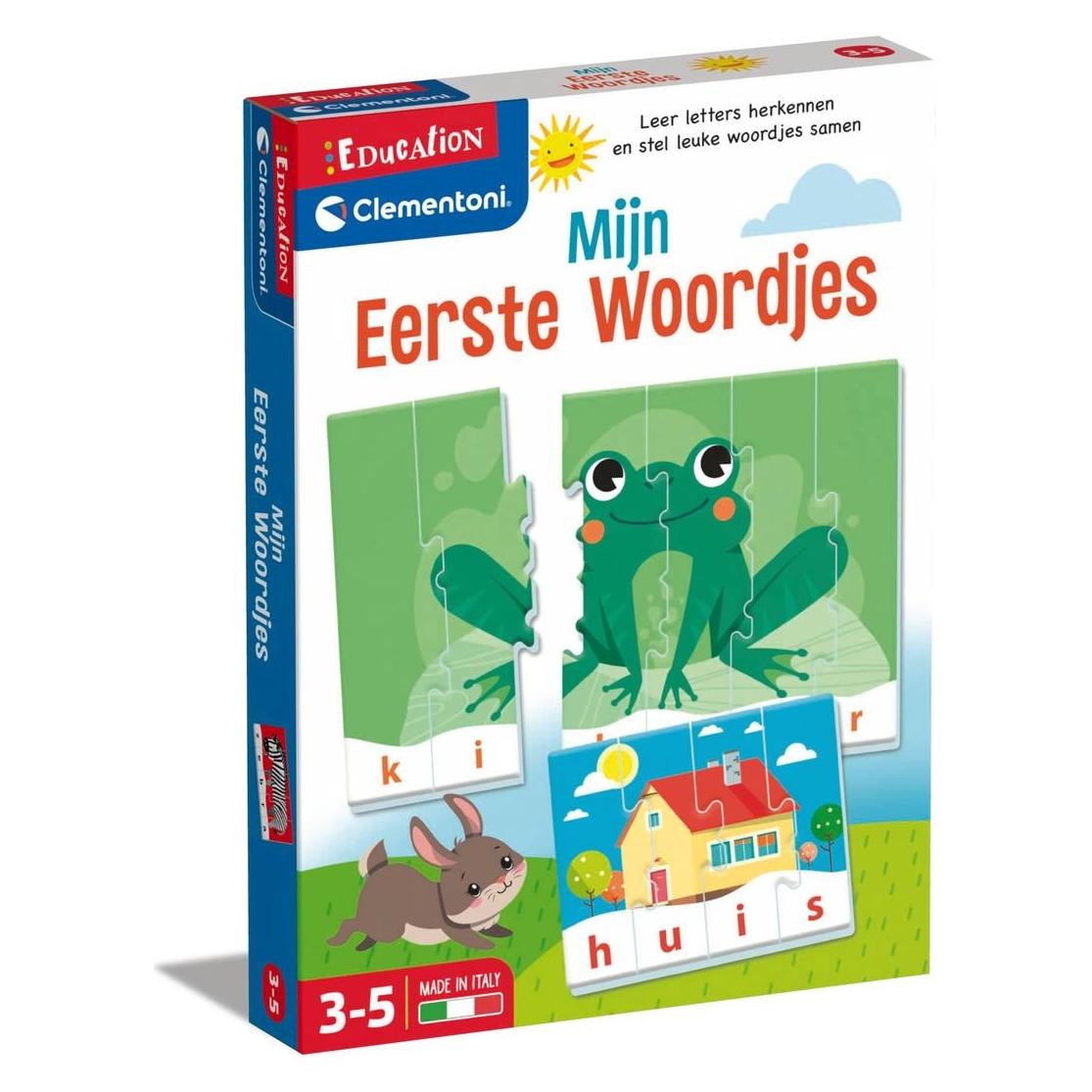 Clementoni Education - Meine ersten Worte (Niederländisch, 3 - 5 Jahre) (8005125561742)