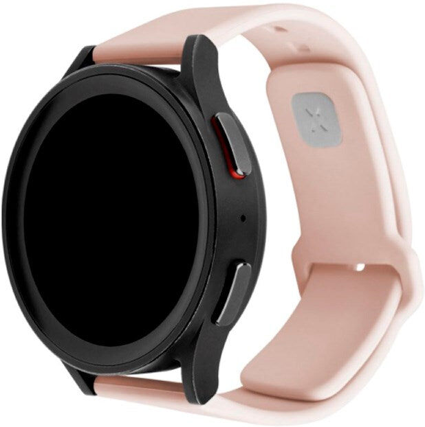 Fixed Sporty Silikone Rem til Universal Smartwatch (20mm) - Lyserød