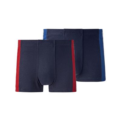 Retro Pants BABISTA "2er Pack Retropants VIVALDO", Herren, Gr. L, blau (dunkelblau), Obermaterial: 100% Baumwolle CO., Unterhosen
