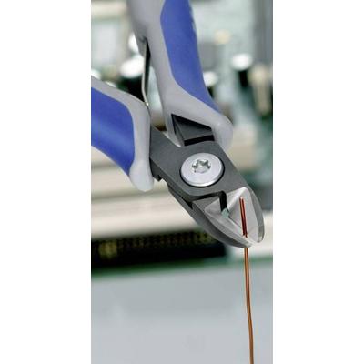 Knipex 79 02 125 Elektrotechnik und Feinwerktechnik Seitenschneider mit Facette 125 mm