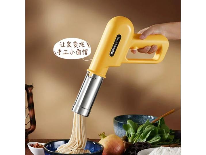 Machine à nouilles entièrement automatique, machine à presser les nouilles portative pour la cuisine domestique, petit modèle nouveau style