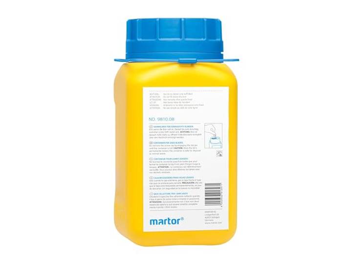 MARTOR Verzameldoos voor gebruikte mesjes, definitief sluitbaar