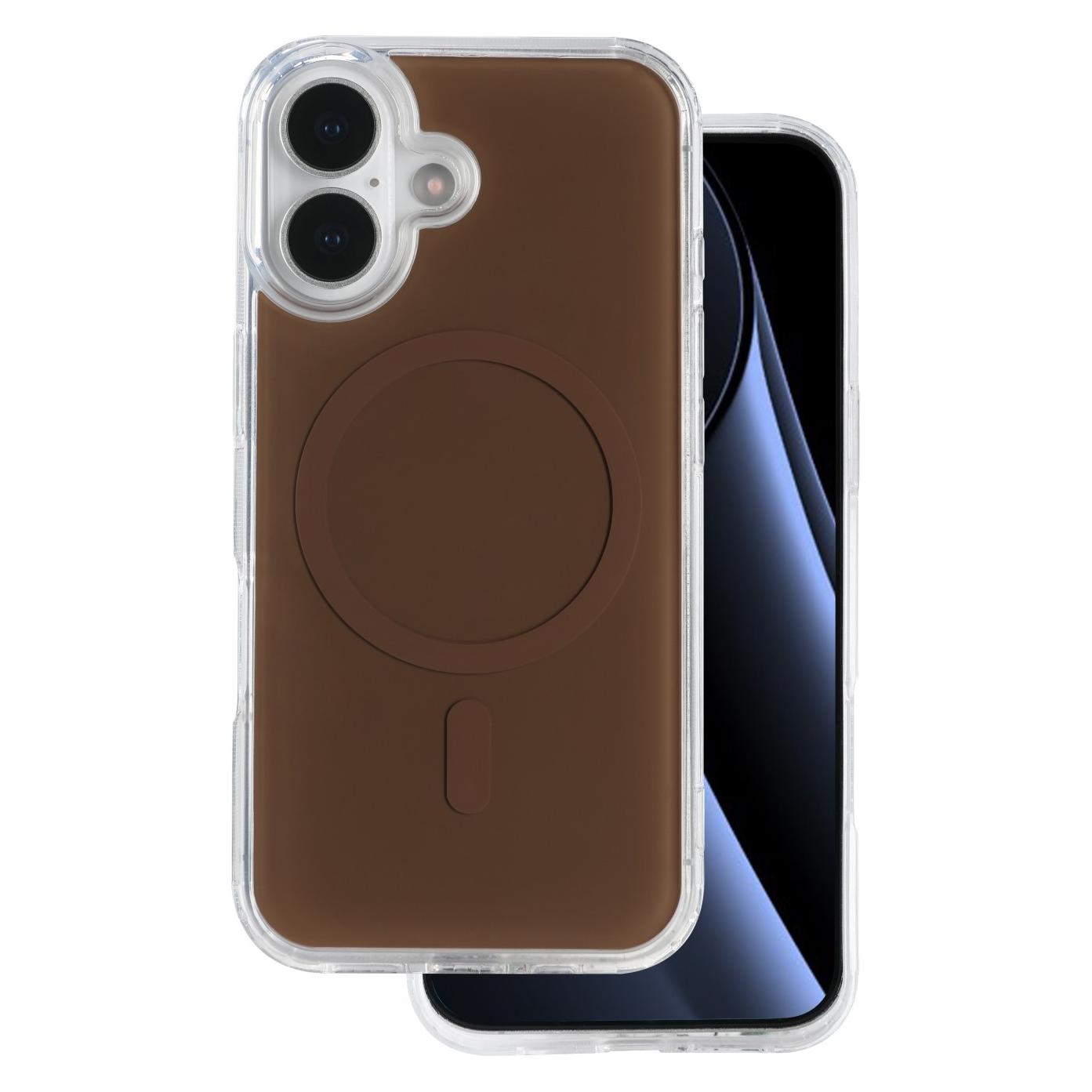 OEM Lowkey Mag for iphone 17 6,3" brown (Apple iPhone 17) (GSM197032)