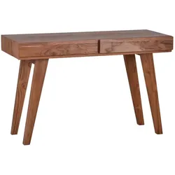 Schreibtisch Tamesi Massivholz Teak