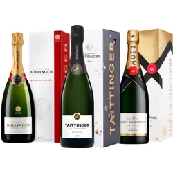 Weinpaket - Markenchampagner - 3 Fl. - 2.25L