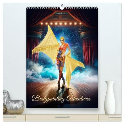 Bodypainting Adventures (hochwertiger Premium Wandkalender 2027 DIN A2 hoch), Kunstdruck in Hochglanz