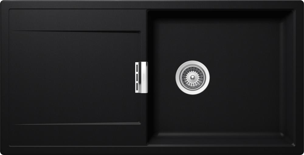 SCHOCK CRISTADUR Spüle MONO D-100L in PURO inkl. Glasschneidbrett