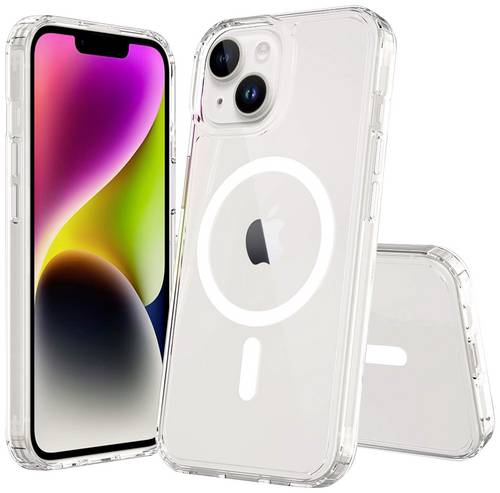JT Berlin Pankow Clear MagSafe Backcover Apple iPhone 15 Plus Transparent MagSafe kompatibel 11033