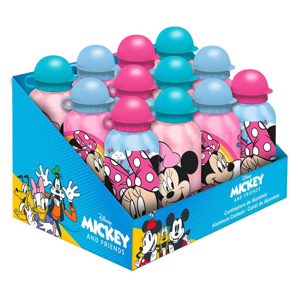 Kids Licensing Disney Assorted Aluminum Minnie Mouse Water Bottle 500ml (0.50 l) (35842866)