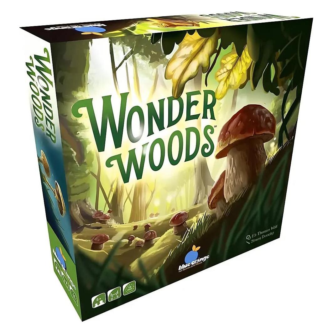 Blue Orange Wonder Woods (Deutsch, Englisch, Französisch, Italienisch, Niederländisch, Russisch, Spanisch, 2 - 5 Spieler) (STOCK#22101)