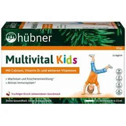 hübner Multivital Kids 15X15 ml Flüssigkeit