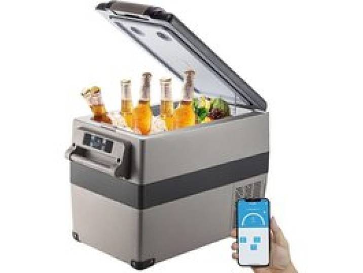 Glacière Électrique Voiture 45L 60W - 20 ℃ à 20 ℃ pour Maison/Voiture/Camping [Classe énergétique B]
